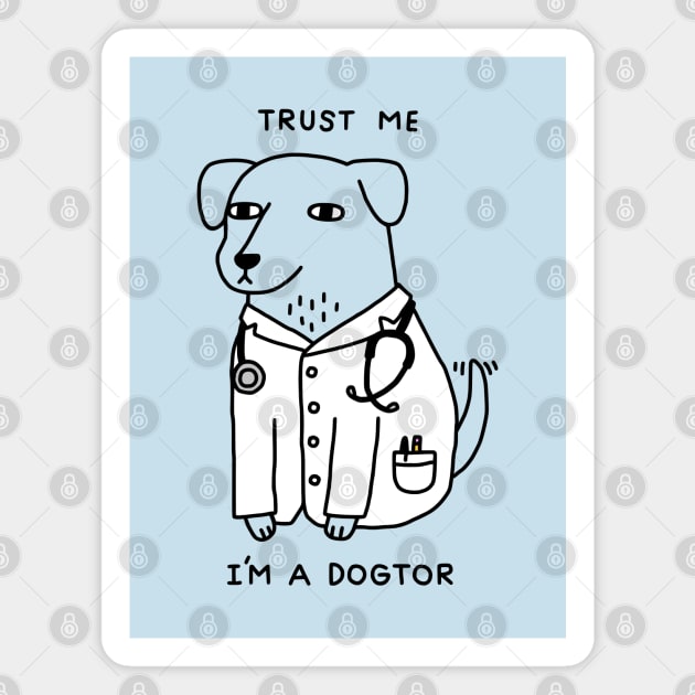 Dogtor Magnet by obinsun